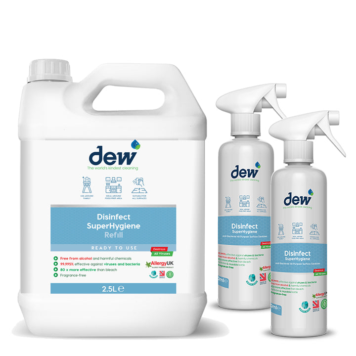 Dew Disinfect SuperHygiene Refill Bundle 2