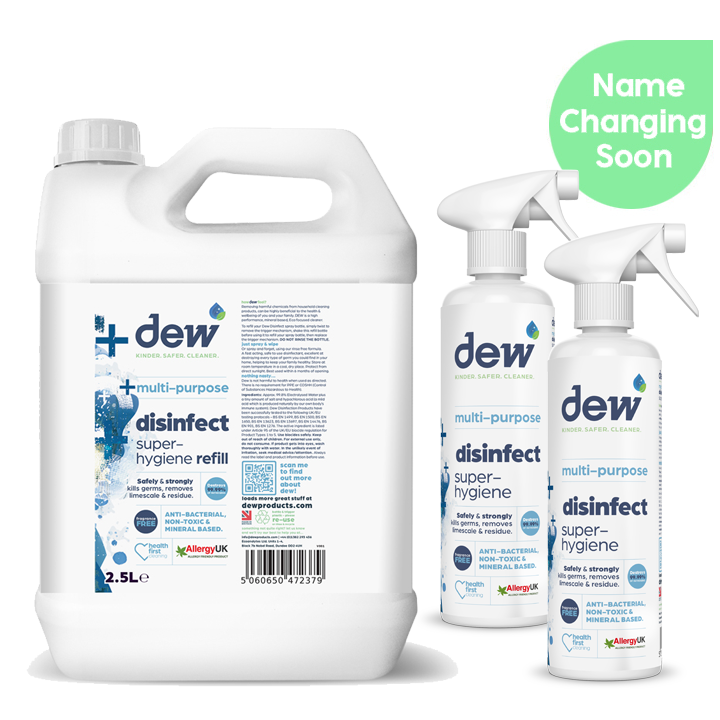 Dew Disinfect SuperHygiene Refill Bundle 2